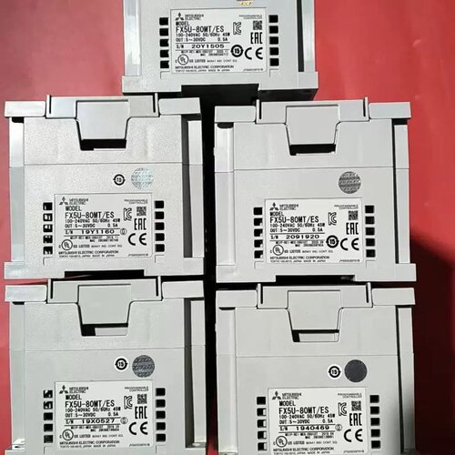 议价FX5U-80MT/ES PLC 成色漂亮 功能包好 已