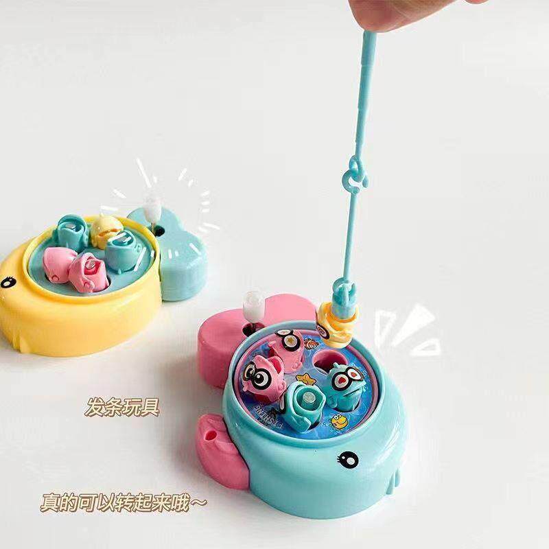 迷你钓鱼机玩具儿童上炼游戏机宝宝益智手眼协调动手动脑解压玩具