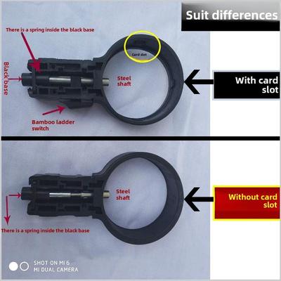 铝合金伸缩梯配件塑料圈黑色尼龙盖升降梯环多功能竹梯