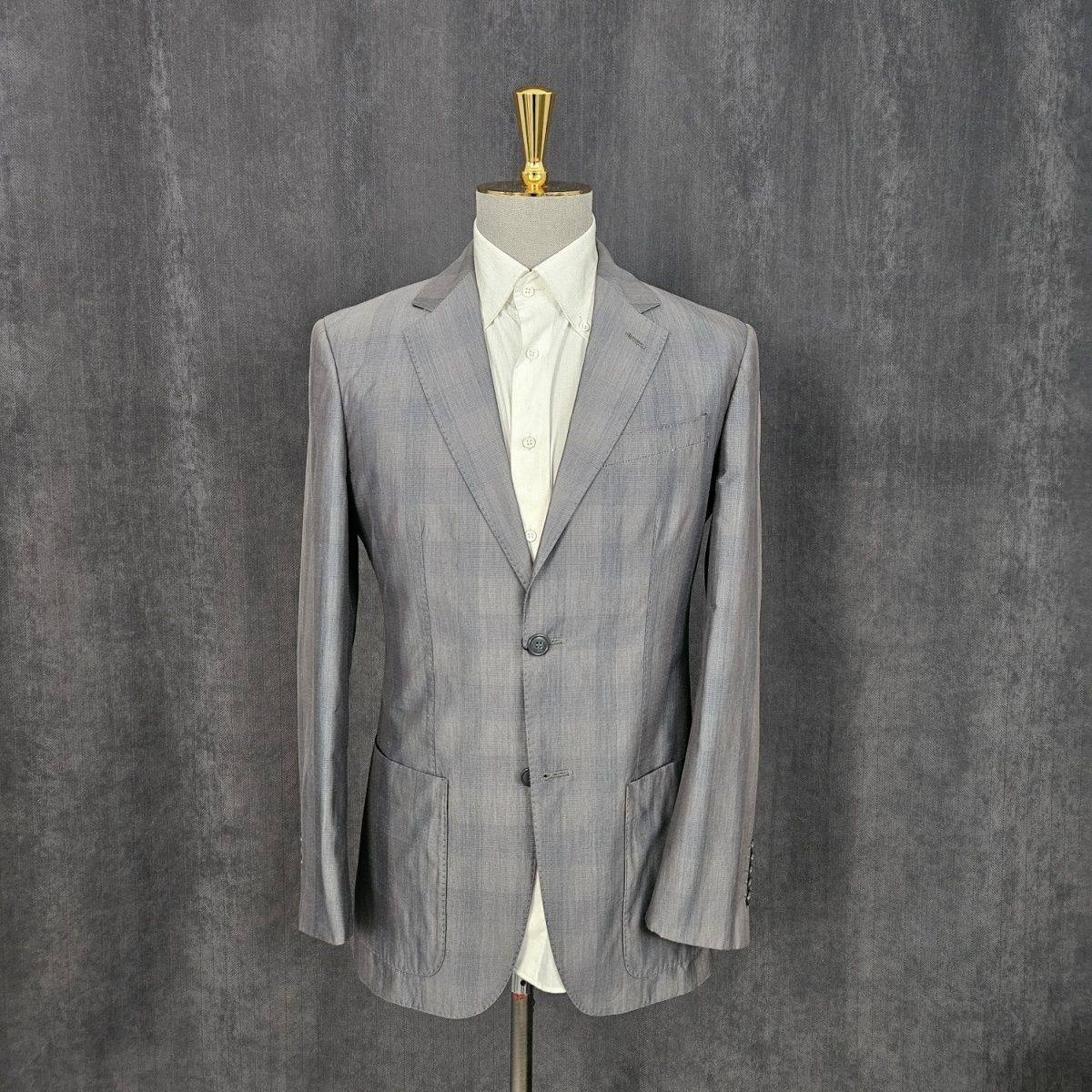 175高135斤卡丹家男士30桑蚕丝通勤时尚潮流商务休闲外套绅士D083