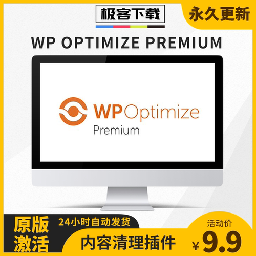WP Optimize Premium插件 WP站点内容清理加速插件原版激活