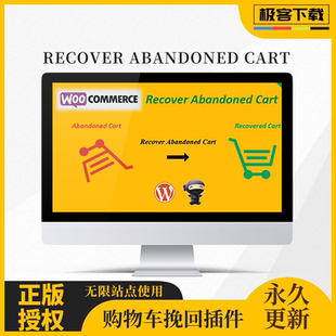 WooCommerce Recover Abandoned Cart 插件 WP购物车挽回插件