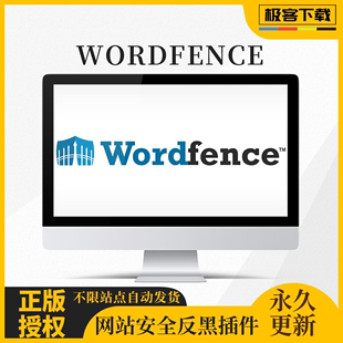 Wordfence Pro 英文汉化木马后门漏洞扫描查杀安全插件 Security