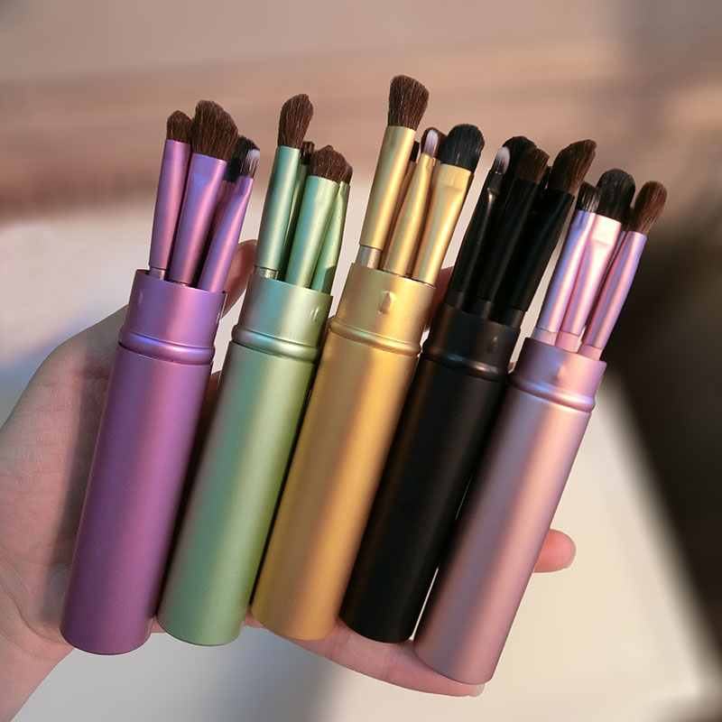 新款5支眼部小化妆刷便携套装