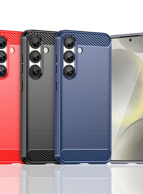 适用三星S24 Ultra|SM-S9280/S921B/N拉丝软硅胶防摔手机壳保护套