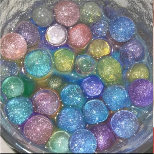 星空色珠光珠海绵宝宝泡大珠水晶宝宝海洋吸水珠水精灵水宝宝玩具