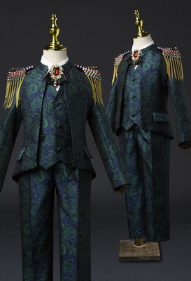 男童礼服租小西服套装朗诵独唱模特走秀礼服小主持人钢琴演出燕尾