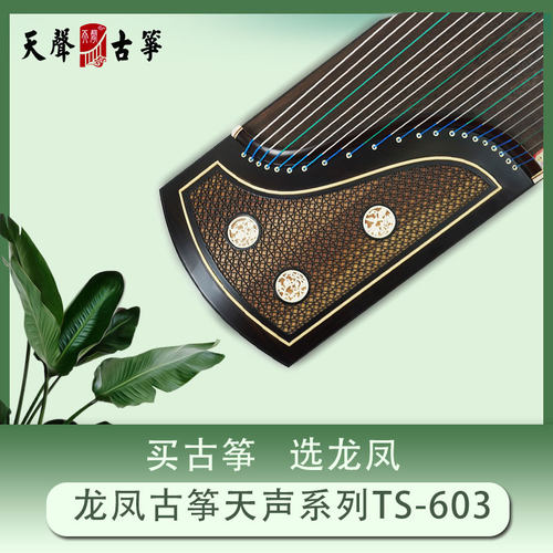 龙凤古筝天声系列镶嵌初学考级
