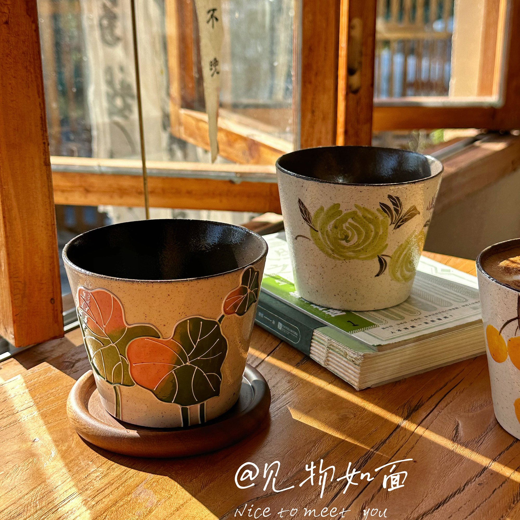 景德镇手作紫砂泥手作杯咖啡杯