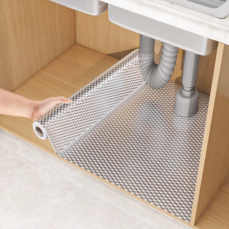 厨房水槽下防水防潮防霉贴纸橱柜铝箔纸防油垫纸厨柜专用柜子贴膜,家居饰品,软装墙贴,淘宝优惠券,粉丝福利购,淘宝优惠卷