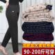 女妈妈高腰加厚加肥200斤松紧腰奶奶老人直筒棉裤 冬季 中老年棉裤
