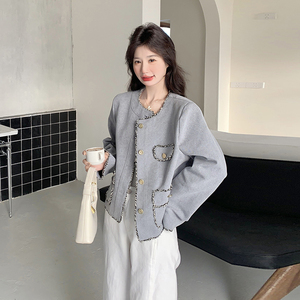 现 货 数据好 春款时髦氛围感小香风外套 2C189-W8123-P145-K218图片