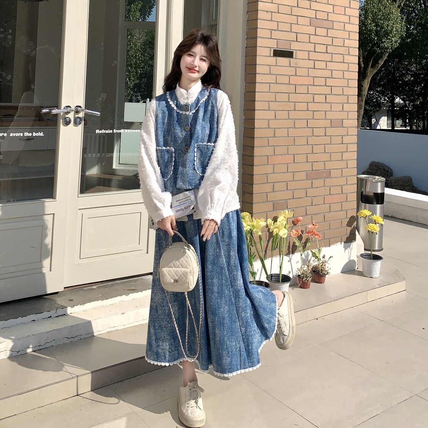 新款现货小清新超好看套装衬衫三件套C189-2605-P195-K318,女装套装/套裙,2C189
