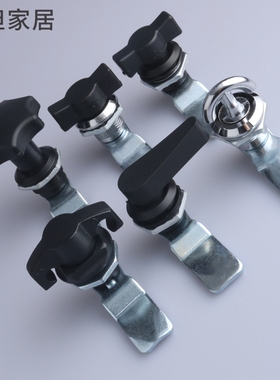 海坦MS715-6不锈钢转纽锁 MS722 手柄锁MS714-1-2-3-4-5电柜箱锁