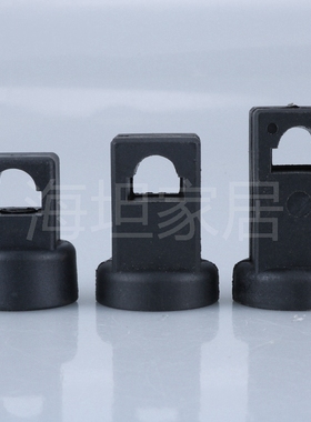 RG002-1-2-3 锁杆导向件 黑色锁杆套 PA固定件 开关控制柜锁配件