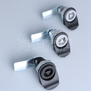 MS711 海坦 MS816 1伸缩三角锁DB816电柜箱垃圾箱锁 1转舌锁