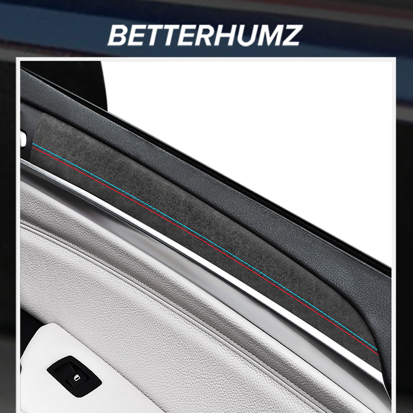 适用宝马老X5X6车门板饰条防护贴