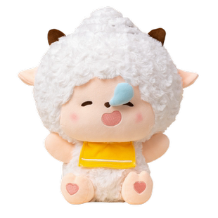 正版喜羊羊与灰太狼公仔抱抱系列懒洋洋玩偶毛绒玩具儿童生日礼物