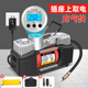 家用打气机220v双缸汽车轮胎电动打气筒篮球气柱游泳圈高压打气机