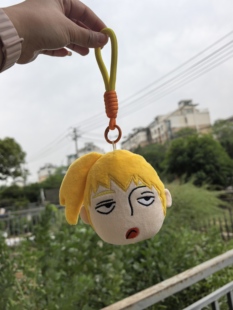 女装大佬灵幻新隆必杀技女装挂件二次元周边钥匙扣