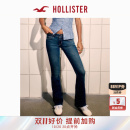 355 Hollister25秋冬新款 女装 低腰微喇牛仔裤 5551 辣妹复古修身
