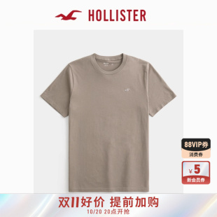 324 Hollister小海鸥图案25秋新款 女装 T恤男装 5379 情侣棉质短袖