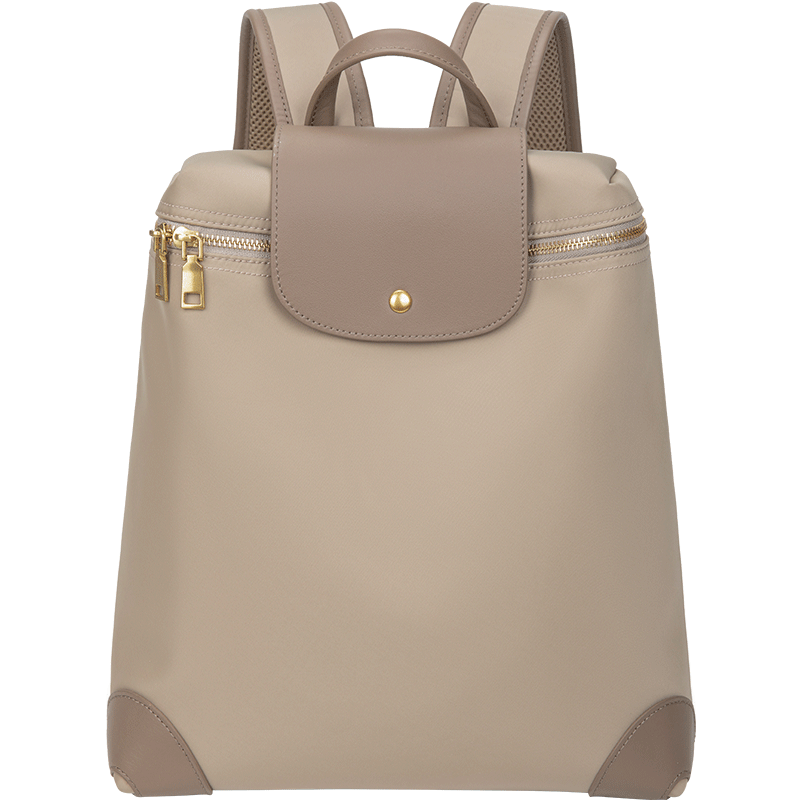 双肩包女轻便防盗通勤背包2025新款尼龙旅行包时尚高级感学生文艺