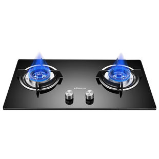 万和4.2KW嵌入式燃气灶猛火一级能效全进风台嵌两用玻璃不锈钢