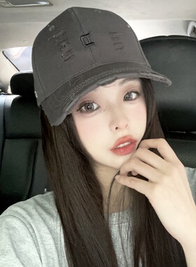 做旧复古硬顶棒球帽潮流
