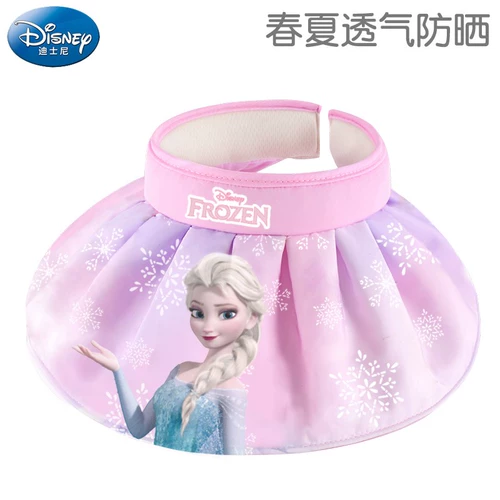 Детский солнцезащитный крем, солнцезащитная шляпа, летняя шапка для принцессы на солнечной энергии, УФ-защита