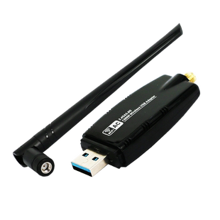 GRIS GE-LW09-W50 USB3.0无线网卡Win11免驱动1200M千兆双频台式机电脑WIFI接收器笔记本电视机顶盒RTL8812BU