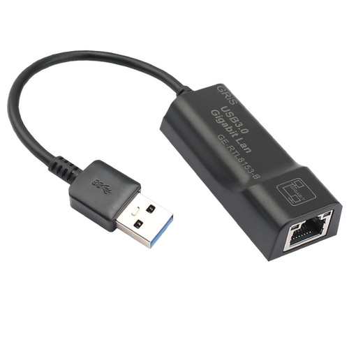 GRIS RTL8153B USB千兆网卡3.0有网线光纤C口台式机笔记本即插即用电脑服务器以太网高速群晖爱快esxi软路由