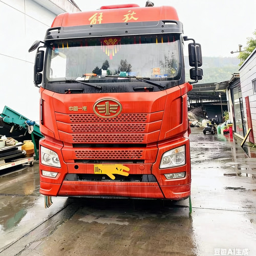 解放JH6拆车件前杠总成电子扇水