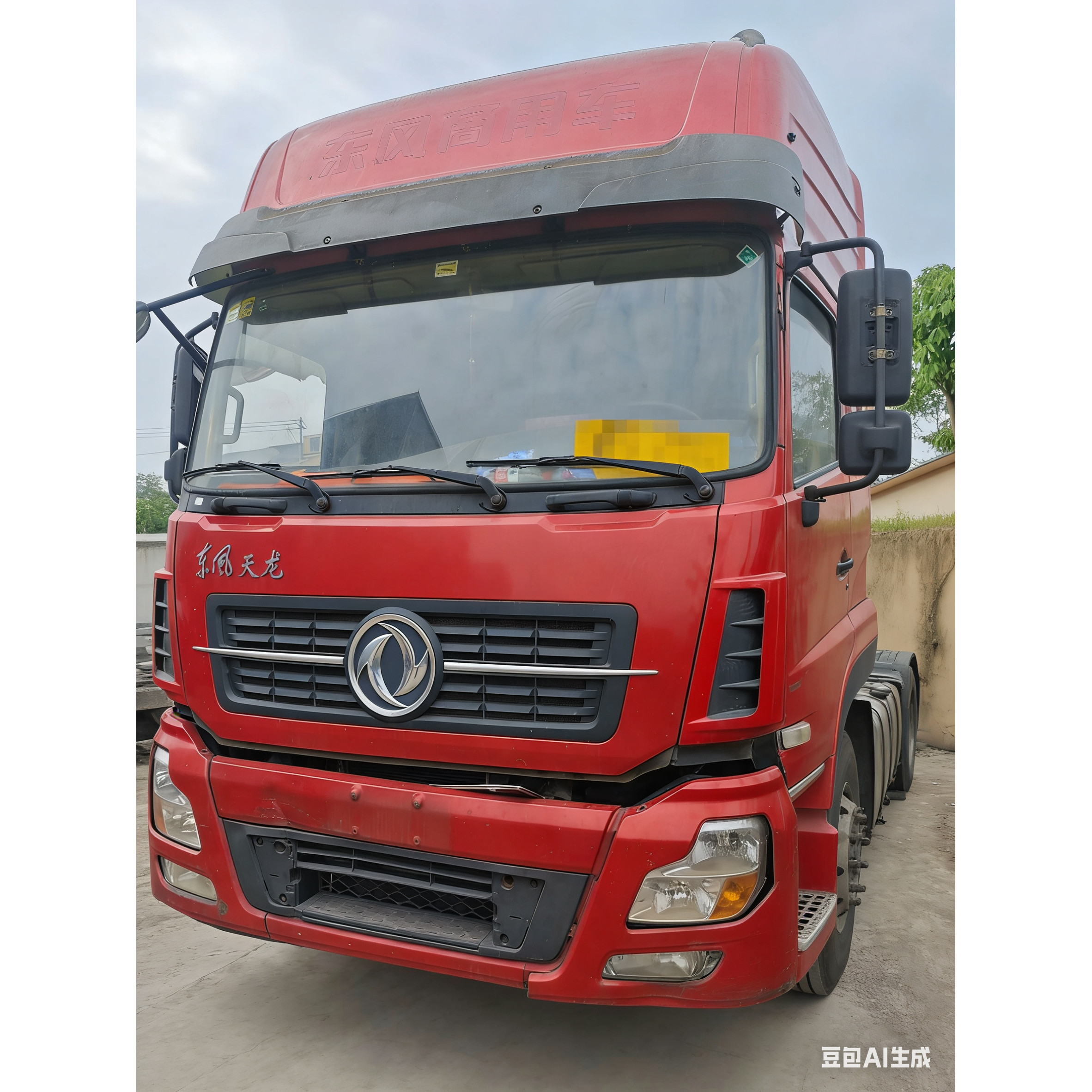 东风天龙拆车件轮毂压缩机左前门右车门大灯仪表中控饰板总成