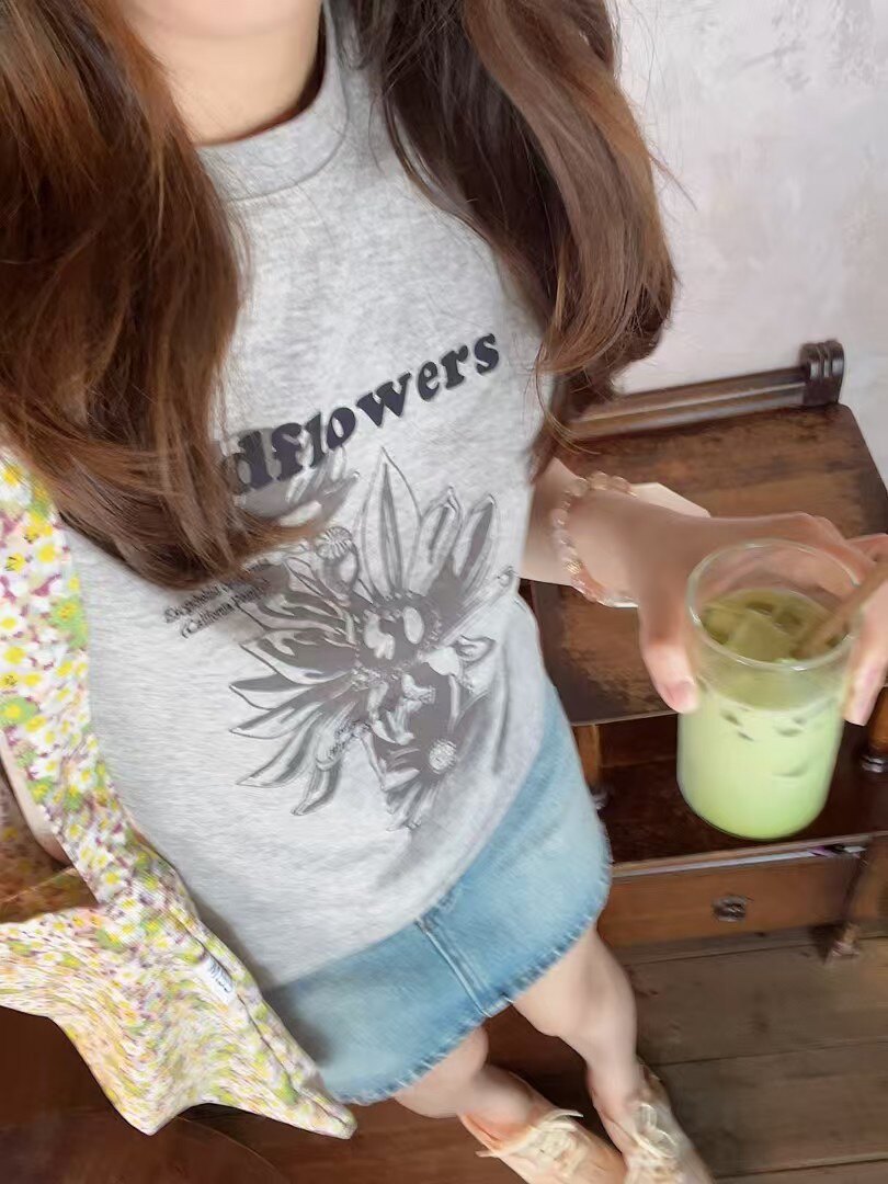 iamnoka 花花T恤
