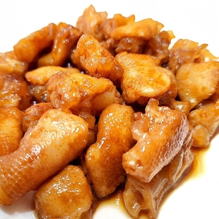 鸭爪筋嚼劲筋爽十足下酒菜配饭酒菜办公方便小零食卤制品开袋即食