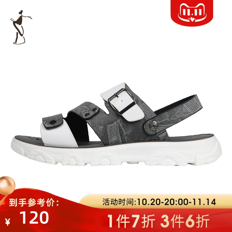 才子男鞋男士凉鞋男夏季