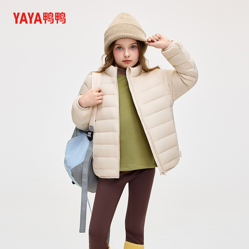 鸭鸭儿童羽绒服2025年冬季新款