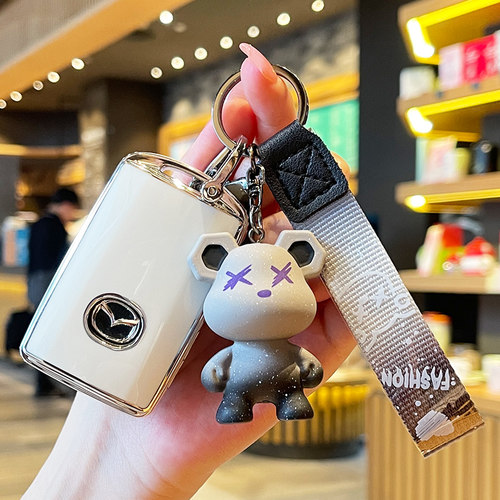 专用马自达3昂克赛拉钥匙套女cx30阿特兹cx4汽车cx5扣cx8包保护壳