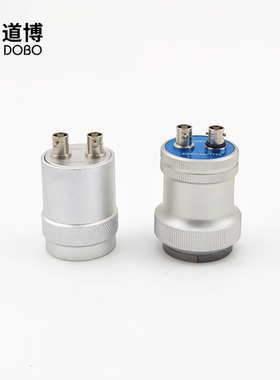 2.5P20FG10双晶直探头Q6接口超声波探伤分割式聚焦检测2.5MHz5MHz