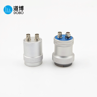 2.5P20FG10双晶直探头Q6接口超声波探伤分割式聚焦检测2.5MHz5MHz