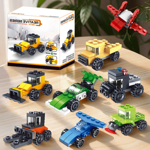 【10盒不重复】儿童益智力小积木