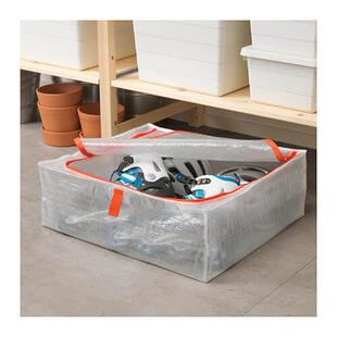 3件包邮宜家派克拉储物打包收纳袋衣服被子防尘塑料拉链袋鞋袋