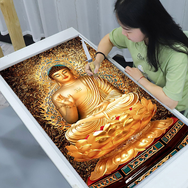 5d钻石画十字绣新款贴画
