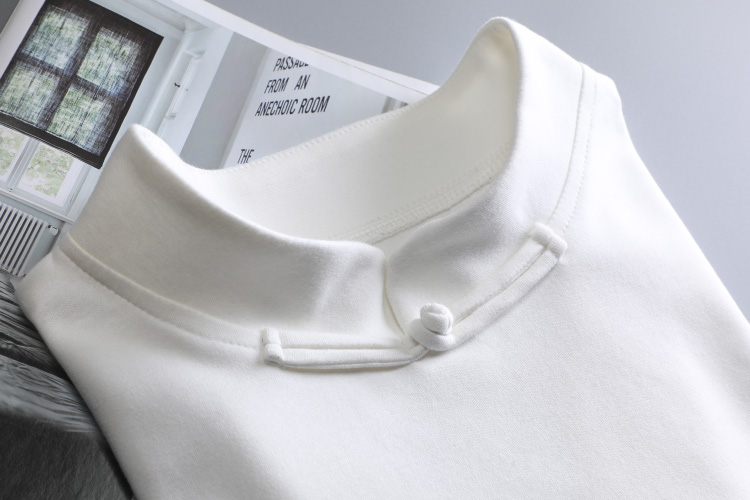 长袖中国风常规盘扣针织棉女