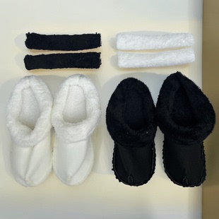 冬季保暖可拆洗棉拖鞋鞋垫内胆洞洞鞋加厚毛绒鞋套鞋垫男女加长款