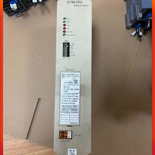 议价CP-317M 317M CPU 安川PLC工控模块 当天发货顺丰包邮维修
