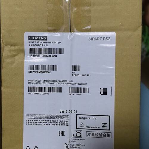 议价6DR5310-0NG00-0AA0 智能电气阀门定位器 SIPART PS2维修