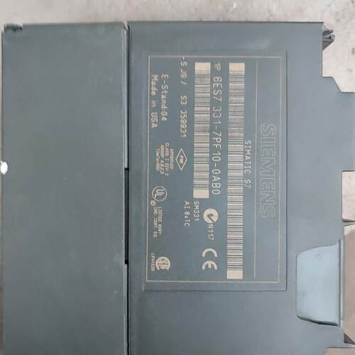 议价6ES7 331-7PF10-0AB0 PLC工控模块 SM331 AI 8xTC维修