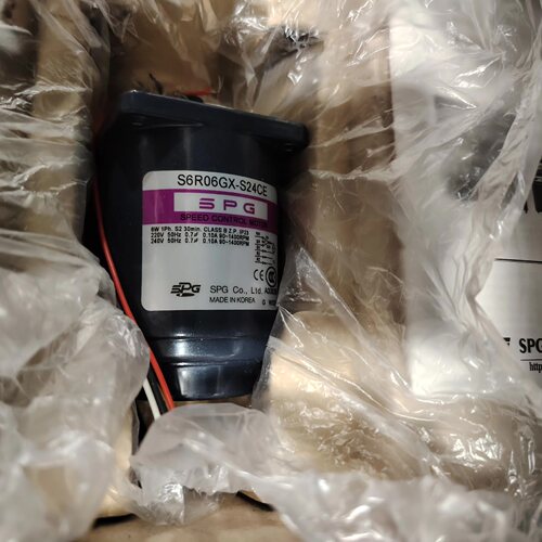 议价S6R06GX-S24CE SPG调速马达 工业工控自动化电机维修